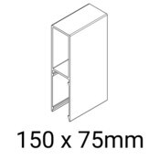 Knotwood Batten 150mm h x 75mm w Female/Part B - 6500mm